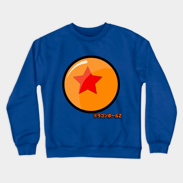 DRAGON BALL ONE STAR Crewneck Sweatshirt by yorkphotog